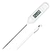 Digitale Küchenthermometer, Molbory Fleischthermometer Grillthermometer Bratenthermometer mit langer Sonde, Kochthermometer LCD-Bildschirm, Ideales Haushaltsthermometer für Küche Kochen, Babyernährung