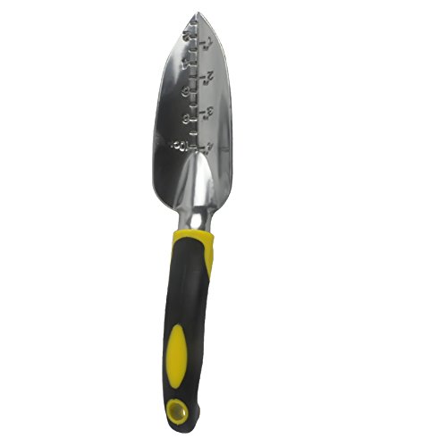 BeiLan Gardening Tools Set, 4 Piece Garden Tools for Trowel, Transplanter, Cultivator, Weeding Fork Digging Weeding Loosening Soil Aerating Transplanting