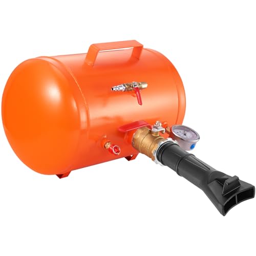 VEVOR Inflador de talones de neumáticos Inflador de neumáticos Rompetalones 19L 400x535x295mm Colocador de talones de neumáticos 85-116psi Inflador de impactos de neumáticos para automóviles