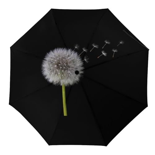 Parapluie pliable pissenlit manuel compact pour voyage
