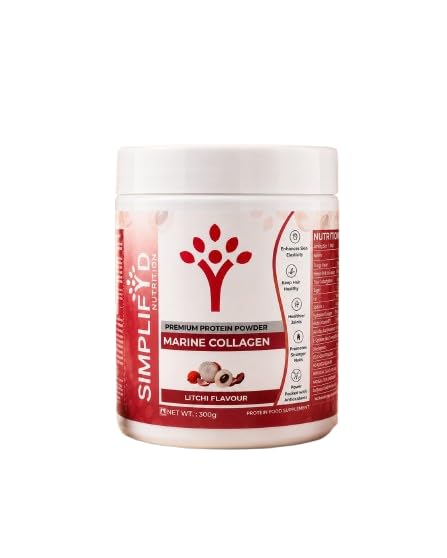 Marine Collagen Protein Powder 300g, Litchi Flavour, Premium Hydrolyzed Collagen Supplement for Skin, Hair, Nails & Joints, Dairy Free | Free Premium Cotton Towel-image-38