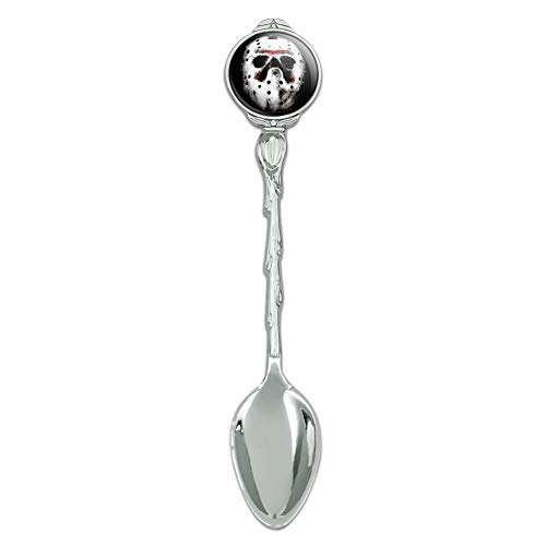 Friday the 13th Jason Mask Novelty Collectible Demitasse Tea Coffee Spoon