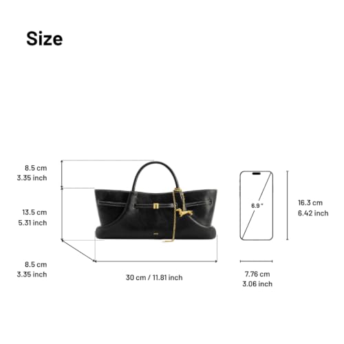 JW PEI Bolso Tote con dije de metal Maeve mujer miniatura 6