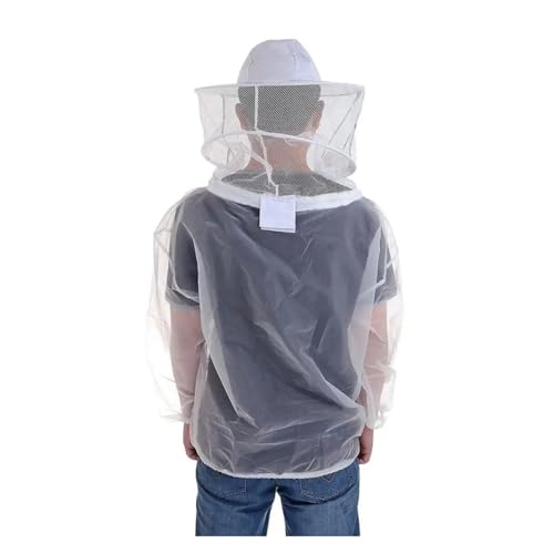 Traje apicultor de medio cuerpo para la recolección cómoda de miel en verano