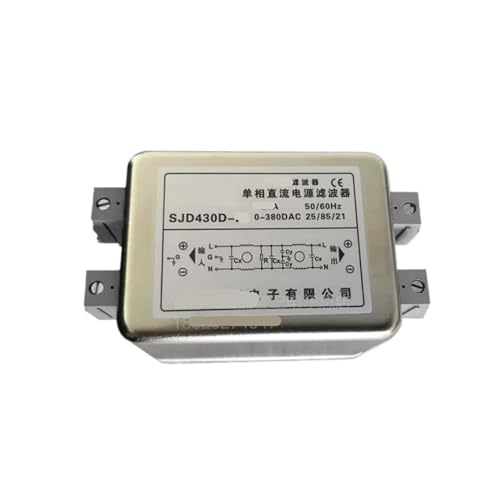 Filtro de potencia de CC SJD430D-50-DT supresor de interferencias para bloque de terminales de 24V