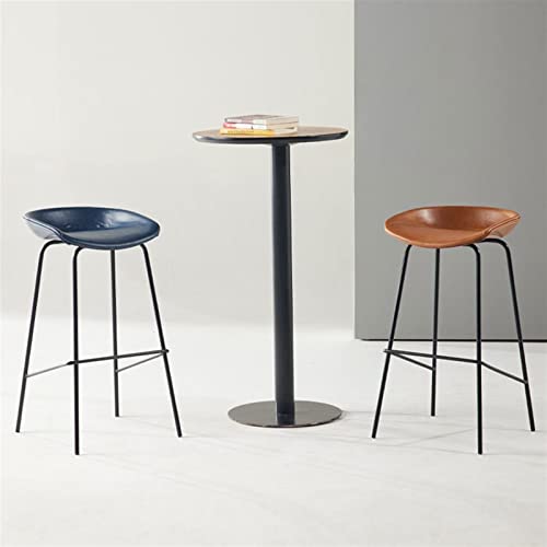 Tabouret de bar simple maison empilable et compact pour petit espace