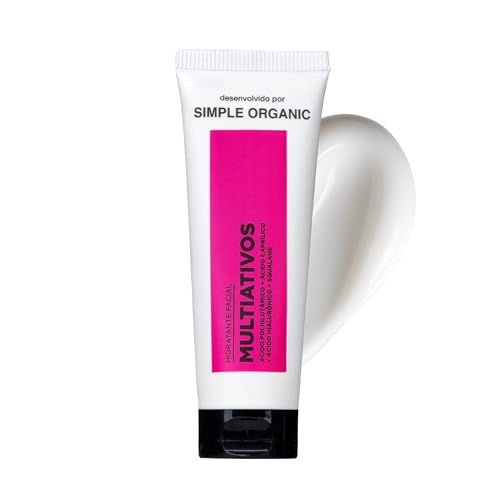 Hidratante Facial Multiativos 50g Simple Organic