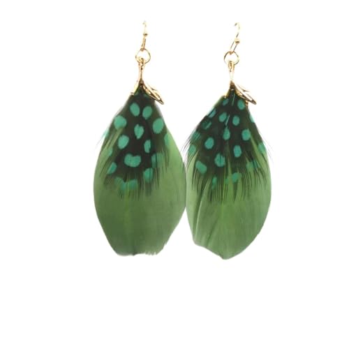 Boucles d'oreilles plume légère pour oreilles sensibles sans douleur ni tiraillement