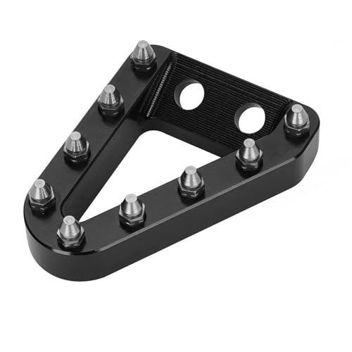 Motorrad-Fußstützen für Husqvarna FC FE FS TE TX TC 125 150 250 350 450 501 2017-2022,Aluminiumlegierung Metall Austausch Montagezubehör,Black