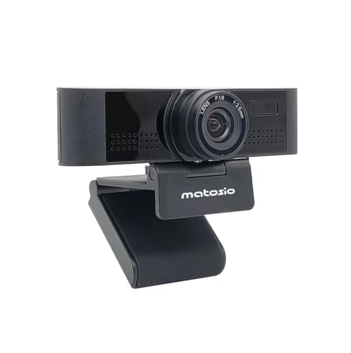 Caméra de visioconférence 1080P grand angle 84° et zoom numérique 4X