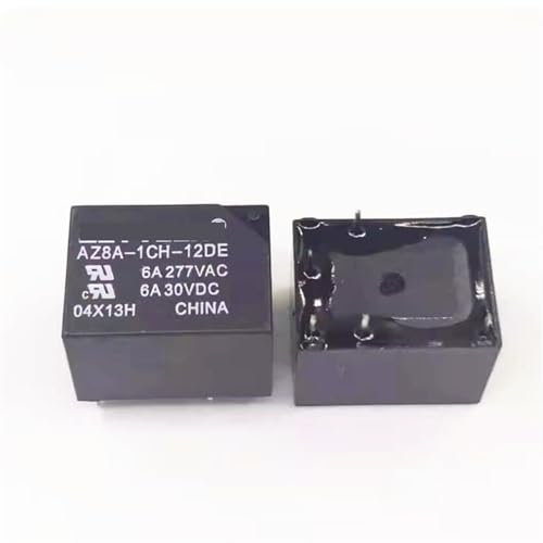 Relais AZ8A-1CH-12DE 12V 6A pour résoudre les pannes de commutation 5PIN