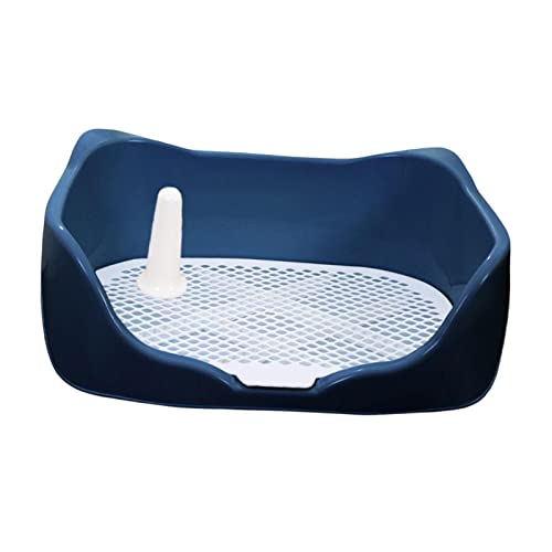 Bandeja para penico para cães com acessório removível para suporte de almofada para cães, mantém as