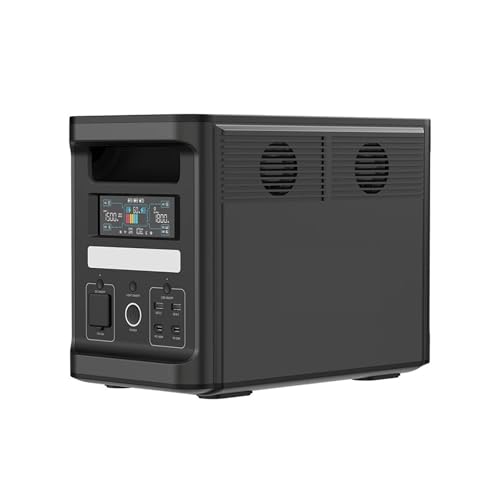 Generador portátil de energía, fuente de alimentación portátil EP1800 1536 Wh con batería y salida de 3 x 1800 W para acampar, RV y uso en el hogar miniatura 1
