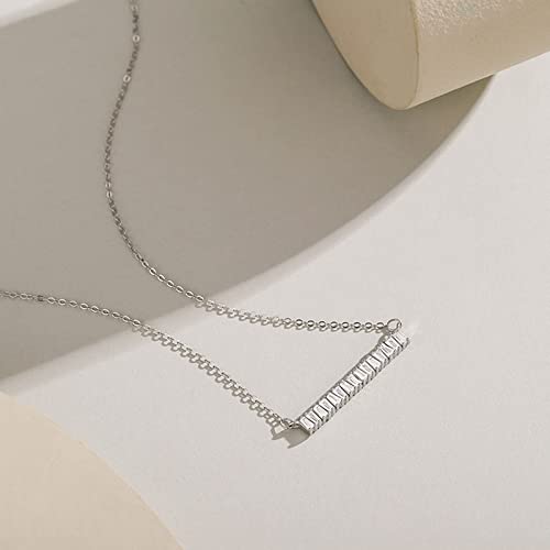 Collar chunky de mujer con piedra trapezoidal para bodas y galas 3