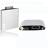  Dock Connector to HDMI USB Adapter para iPad 2 iPhone 3GS 4 4S iPod 4A