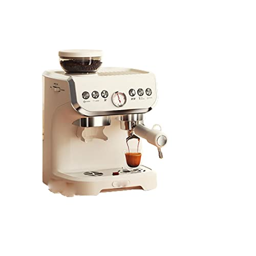 6 Spazzole per Pulizia Macchina Caffè Set Spazzola Pulizia Macchina con Cucchiaio, Spazzola Pulizia Macinacaffè, Manico Legno e Spazzola Legno con Setole per Testa di Gruppo di Macinacaffè