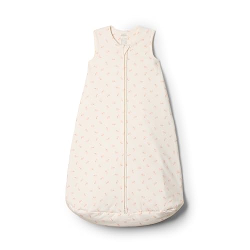 Amazon Essentials x Sofia Grainge Saco de Dormir Unisex Bebés, Marfil Rosa Conejitos, 0-6 Meses