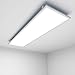 [Premium 100 lm/W]OUBO LED Panel 120x30cm 2.9KG Hochwertiger Kaltweiß 48W/4800lm/6000K Deckenleuchte Wandleuchte dünn Ultraslim Weißrahmen, inkl. Trafo
