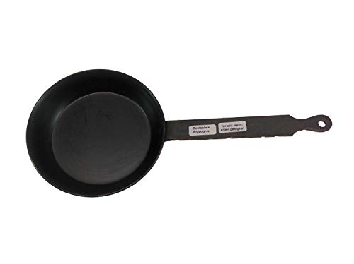 Helmensdorfer Zwiebel- Butterpfännchen Eisenpfanne Ø 12 cm Cover