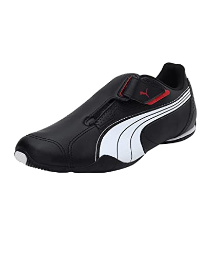 Puma Herren Hose Redon, Bass, Black White High Risk Red - Größe: 43 EU