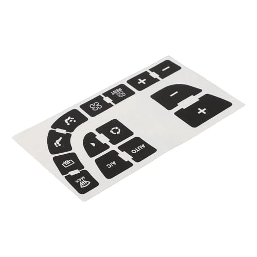 Autocollant de réparation de bouton Citroën C4 commande climatisation