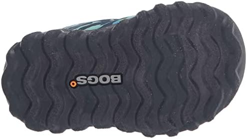 Bogs B Moc Snow Boot, Winter Mountain Print-Navy, 5 US Unisex Big Kid | Image 3