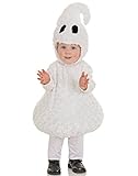 Underwraps baby-boys Halloween Ghost Belly Babies Costume, White, Small