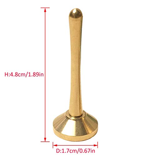 sleeri 3PCs/Set Backflow Incense Cone Making Tool, Cone Incense Mold, Incense Press, Brass Needle - DIY Backflow Incense Cone Making Kit, Backflow Incense Cone Mold/Mould, DIY Tower Incense - Thumbnail 4