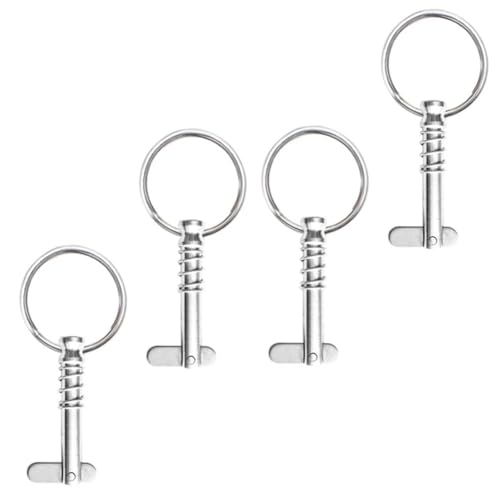 Pasadores de resorte de liberación rápida, acero inoxidable con anillos de tracción de banda, accesorios de hardware para toldo de barco marino