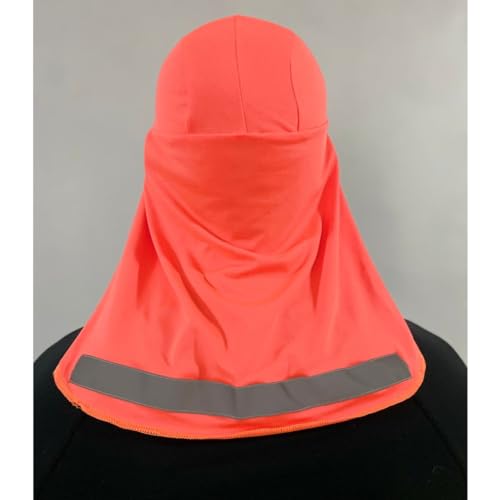 Protetor de Nuca para Capacete Refletivo - UV50+ Laranja Neon