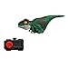 Jurassic World - Il Dominio UncagedClick TrackerVelociraptor Action Figure, verde, con movimenti interattivi, suoni e controllo clic, Giocattolo per Bambini 4+ Anni, GYN41
