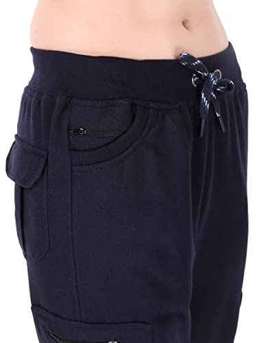 Image of UZARUS Womens Cargo Capri Shorts with 9 Pockets