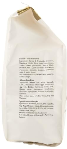 Belli - Almond Cantuccini Biscotti (250g, Pack of 2) | Gourmet Artisan Biscuits From Tuscany