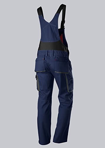 BP 1798-720-110-44s Latzhose, Stretch-Hosenträger mit Clipbefestigungen, 305,00 g/m² Verstärkte Baumwolle – Bild 2