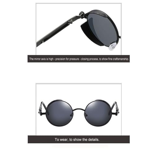 Round Sunglasses Man Woman Glasses4