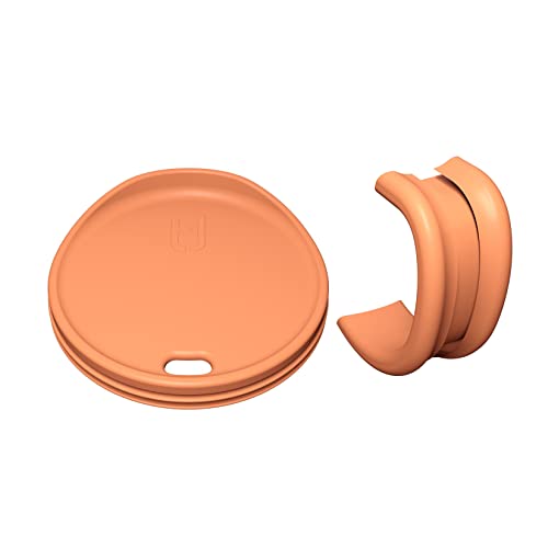 Thermojoe Silicone Lid And Handle Set Desk Mug - Lid And Handle Only (Orange) #TOP15