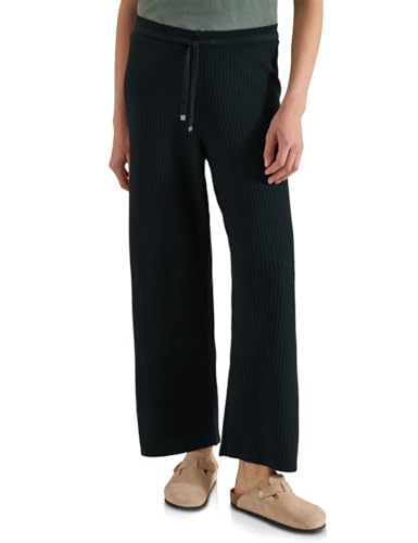Pantalon en tricot à jambes larges idéal pour le cocooning et les sorties citadines