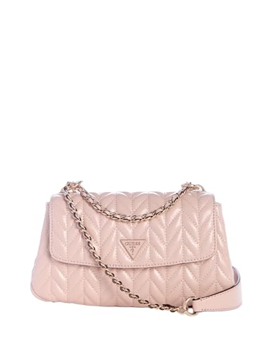 GUESS sac à épaule bandoulière Cheryl Convertible Xbody Flap Light Rose vieux rose