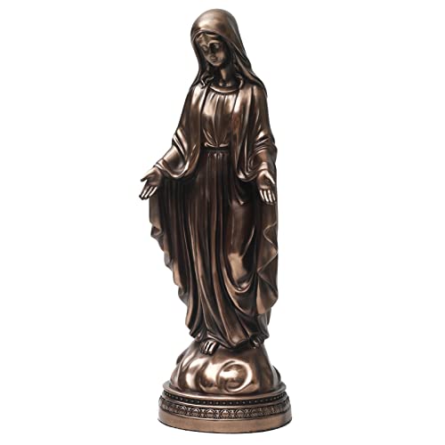 Magicsculp Dekorative Figur "Blessed Virgin Mary", katholische religiöse Geschenke, 30,5 cm, Kunstharz-Statue (kaltgegossene Bronze) Cover