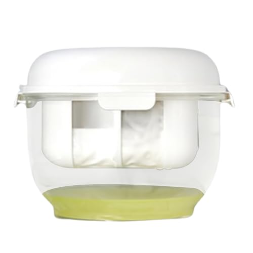 Colador de yogur de queso - Tamiz de lácteos eficiente, recipiente transparente, máquina de queso de cocina, filtrado de leche de nueces | Herramienta de yogur griego casero