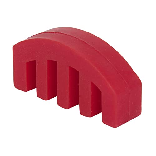 MUSICAL STRING Red Rubber 4/4 Violin Quiet Practice Mute