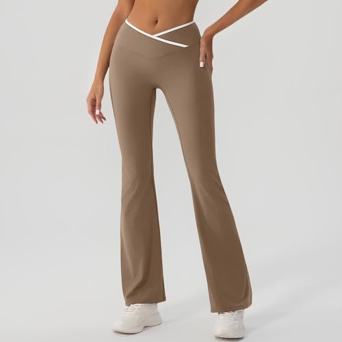 Leggings décontractés bootcut pour le sport et la routine quotidienne