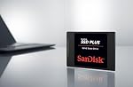 SANDISK SSD Plus 1TB Internal Solid State Drive - SATA III 6 Gb/s, 2.5"/7mm, Read/Write Speeds of up to 545MB/s / 515MB/s - SDSSDA-1T00-G28
