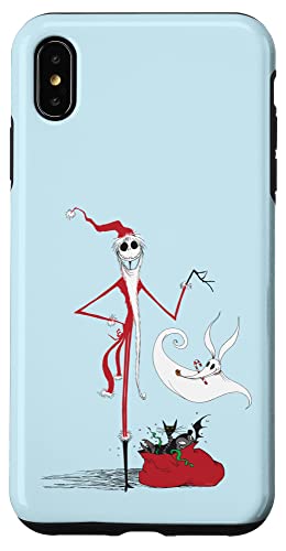 Coque Disney Jack et Zero iPhone XS Max cadeau idéal fan de Noël