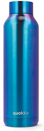 Quokka Solid - Bright Blue Powder 510 ML |Stainless Steel Water Bottle - Insulated Double Walled Vacuum Flasks Drinks Bottle Keep 12 Hours Hot & 18 Hours Cold - Leak Proof - BPA Free