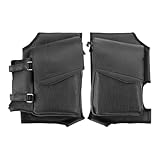 Moto Alforjas Sillin Bolsa Organizadora Para Alforjas Laterales Motocicleta Con Portabotellas Cuero Para Touring Road King Y Electra Glide