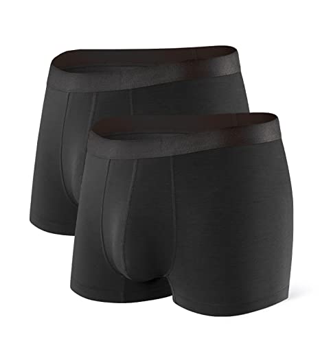 Image of dockstreet Ultra Soft, 100% Cotton Smooth Boxer Brief Comfortable Stretchable /Soft Fabric Brief Trunk Styled Underwear for Men