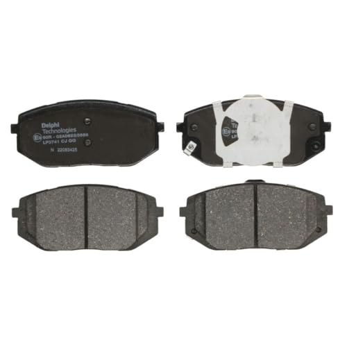 Kit Pastiglie Freno DELPHI Anteriore Con Segnalatore Usura - Compatibile Hyundai Tucson, Kia EV6, Ioniq 5/6