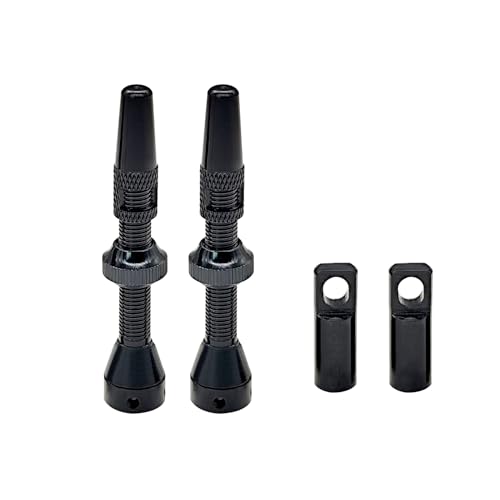 Vástagos de válvula sin cámara con extractor de núcleo para un inflado rápido y sellado estanco
