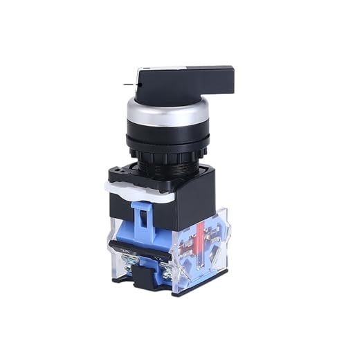 Bouton de commutation LA38 anti vibration sélecteur 3 vitesses 22mm